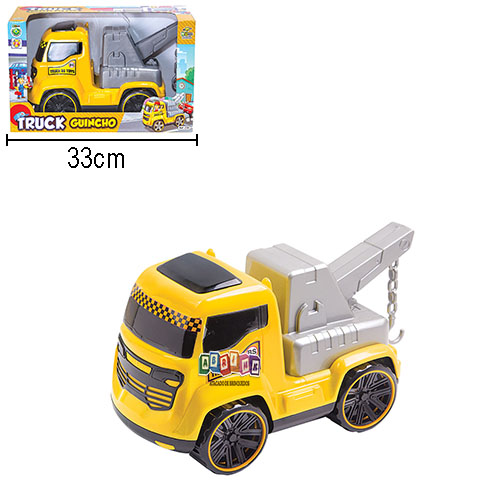 Caminhão de brinquedo Truck Polícia Preto Bs Toys